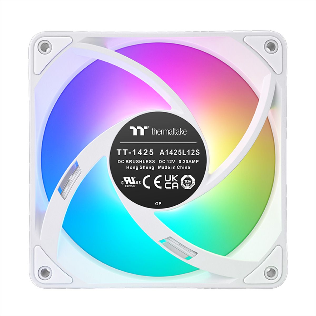 Thermaltake CT140 EX ARGB Sync Pack de 3 ventilateurs, blanc