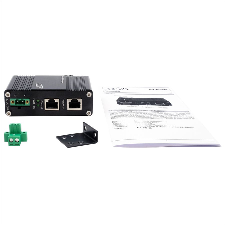 EXSYS EX-60326 Splitter PoE++