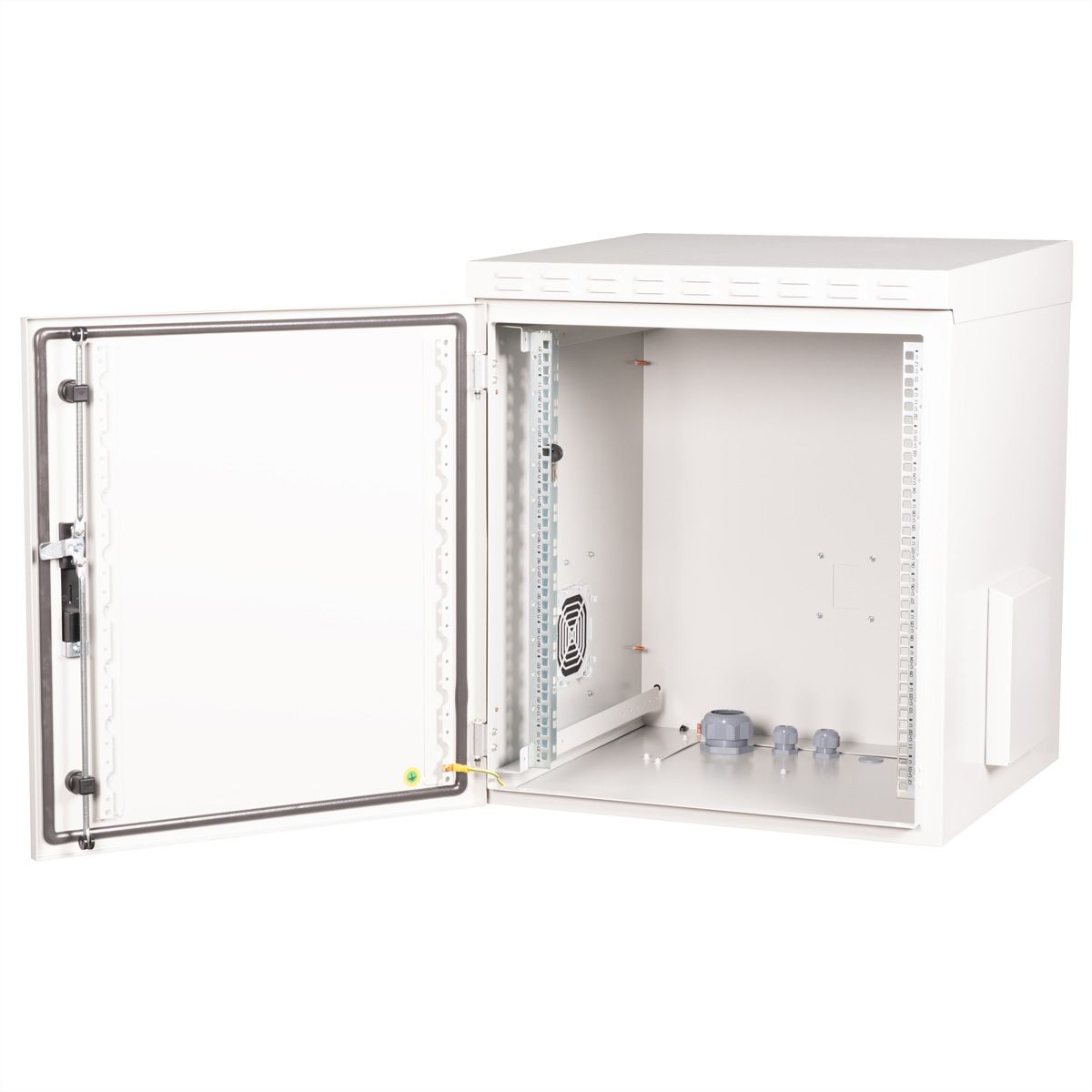 ROLINE 19" Boîtier mural Pro 12U, 600x600 LxP IP55 outdoor gris
