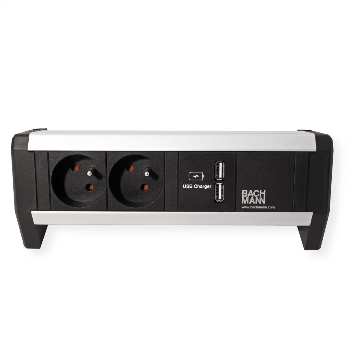 BACHMANN DESK 2xUTE 1xUSB Charger GST18 noir