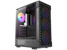 ANTEC VX-320 ARGB Boîtier PC ATX, Micro-ATX, ITX Mid Tower Gaming, noir