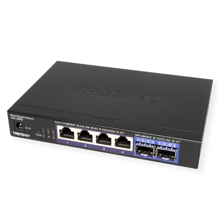 TRENDnet TEG-S562 Switch Multi-Gigabit à 6 ports, non administrable