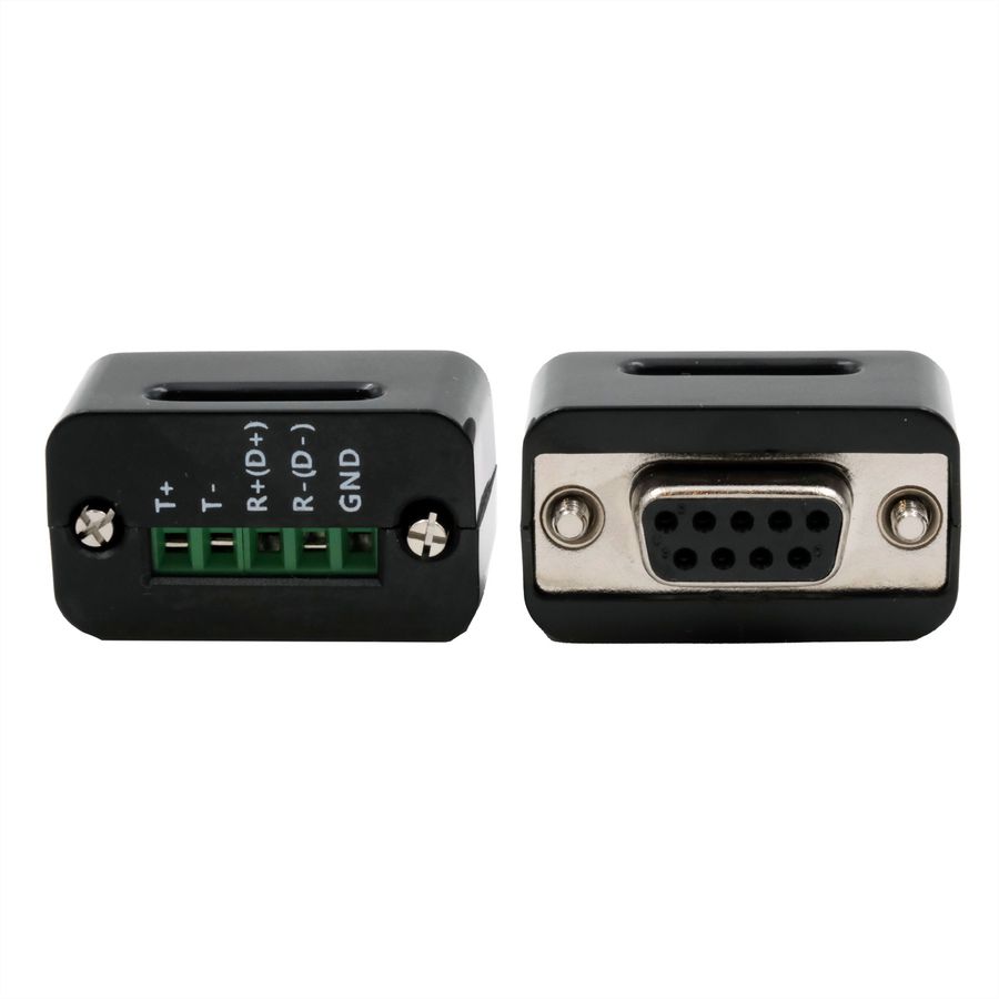 EXSYS EX-2346 Convertisseur de port USB 2.0 vers 1x série RS-422/485, câble, FDTI, noir, 1,8 m