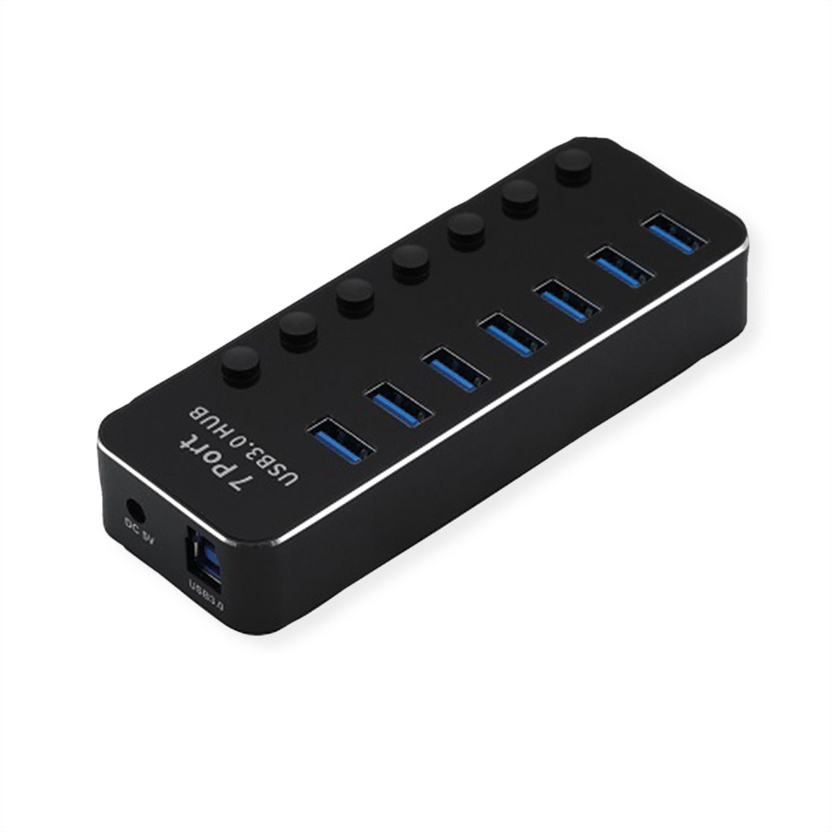 ROLINE Hub Notebook USB 3.2 Gen 1, 7 ports