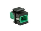 ROLINE Raccord optique SC/SC simplex monomode, Keystone, OS2, APC