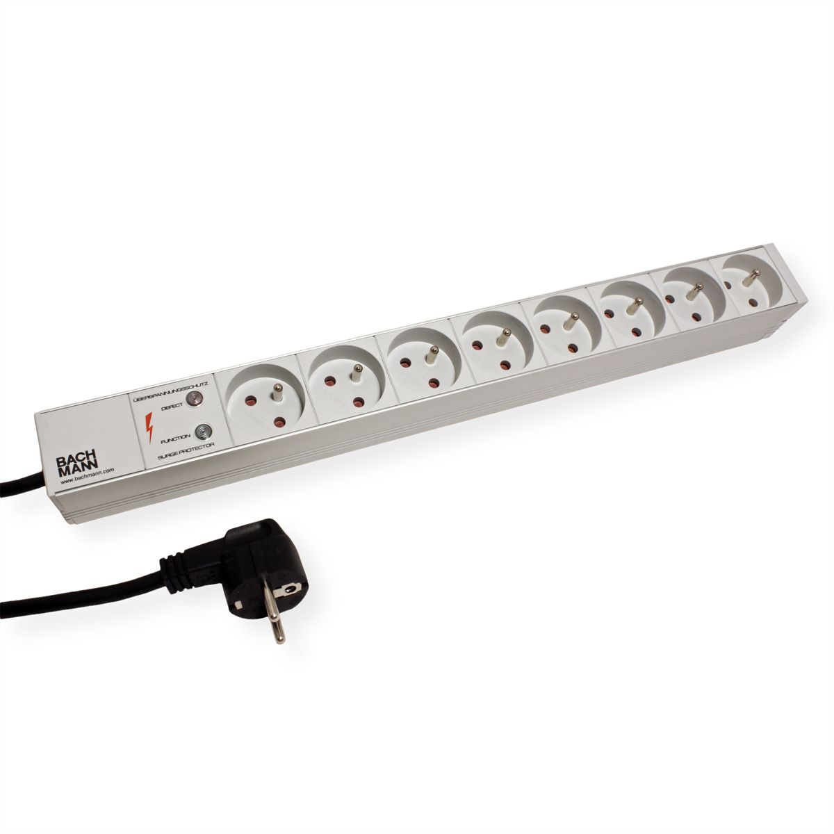 BACHMANN Multiprise PDU 19'' 8x 2P + T