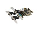 EXSYS EX-44064 Carte PCIe x1, 4x RS232