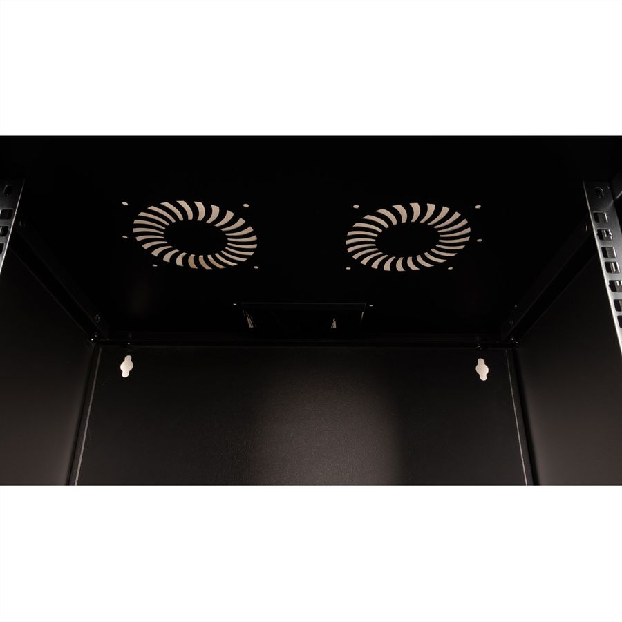 ROLINE 19" Boîtier mural Basic 9U, 540x400 LxP En kit noir
