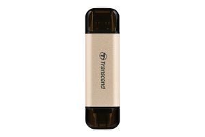 Transcend JetFlash 930C lecteur USB flash 128 Go USB Type-A / USB Type-C 3.2 Gen 1 (3.1 Gen 1) Or