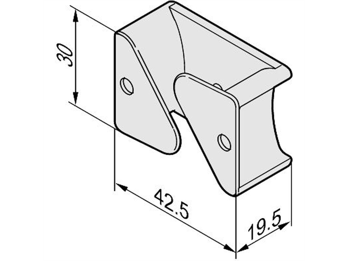 SCHROFF LAN Case Cable Ducting for Fibre Optic Small Case (en anglais)