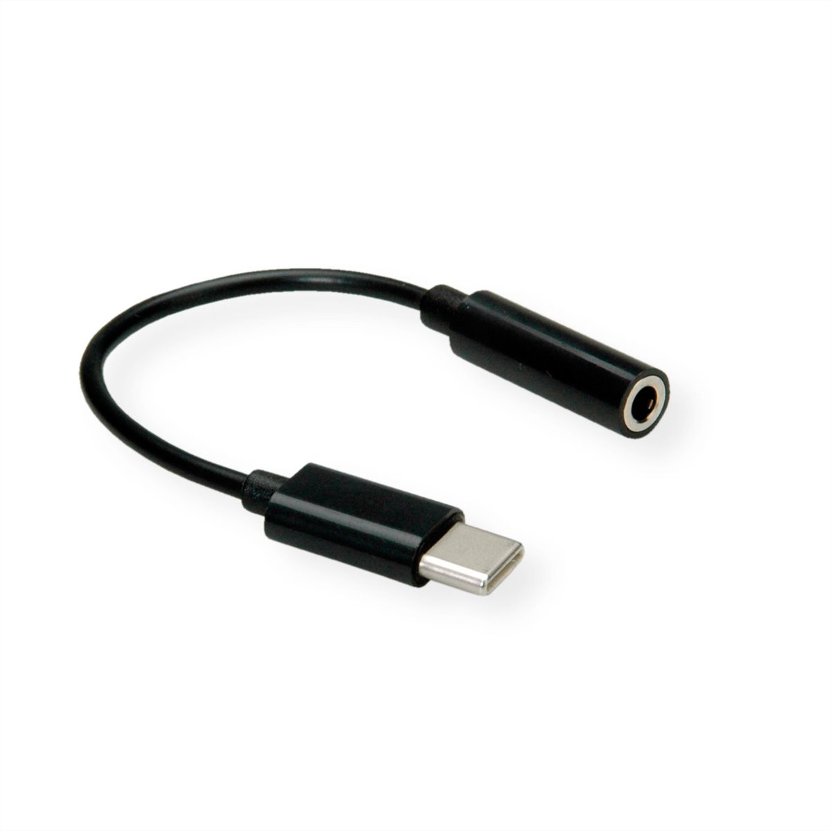 VALUE Adaptateur Type C - 3,5mm Audio, M/F, 0,13 m
