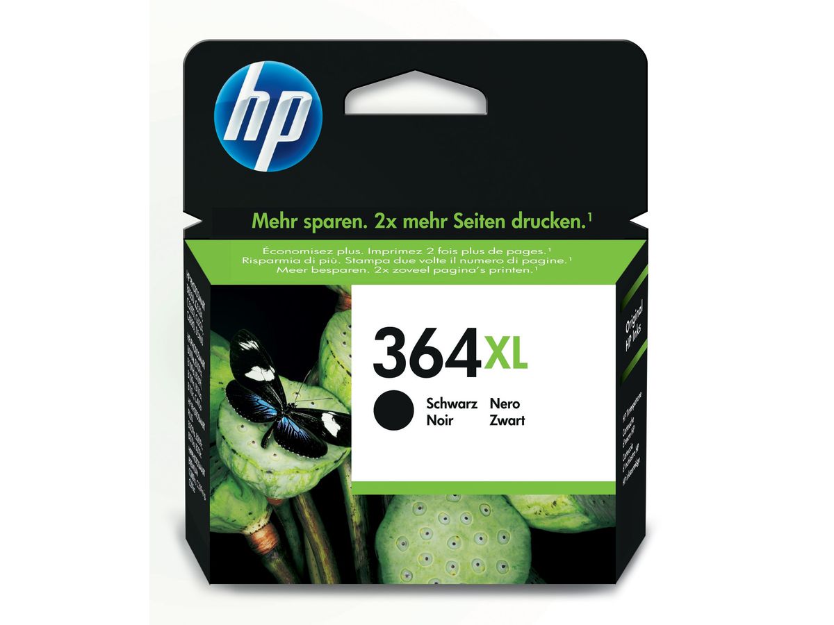 HP 364XL cartouche d'encre noir grande capacité authentique