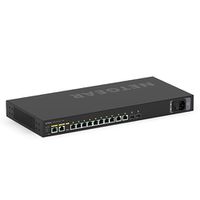 Netgear M4250-10G2F Géré L2/L3 Gigabit Ethernet (10/100/1000) Connexion Ethernet, supportant l'alimentation via ce port (PoE) 1U Noir