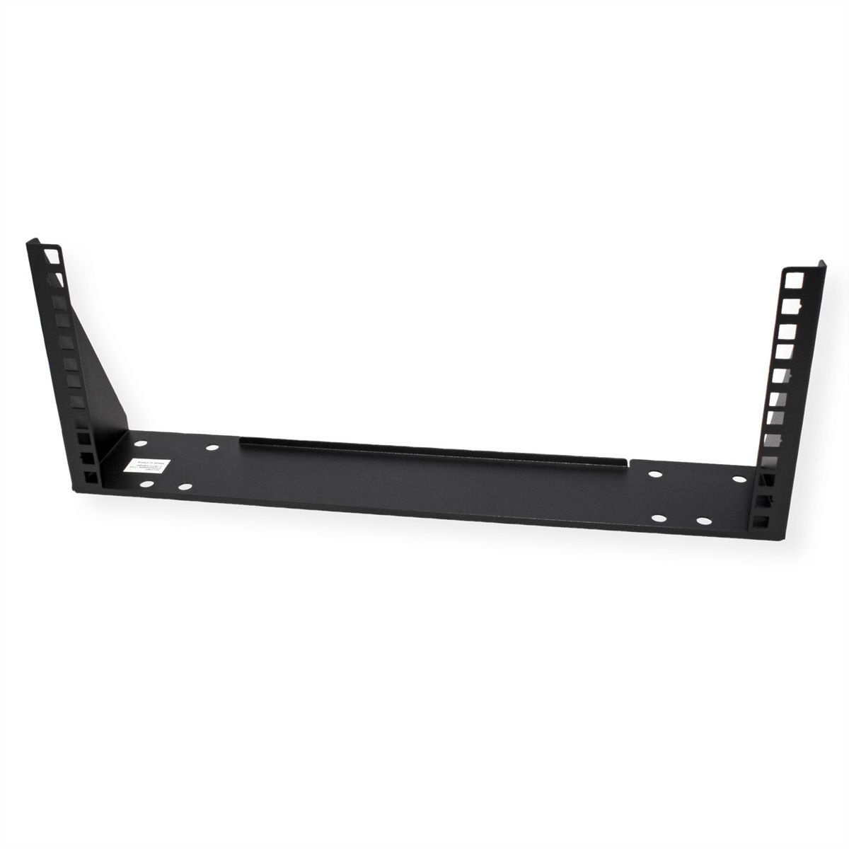 Support 19" mural / sous le bureau, 4 UH, noir