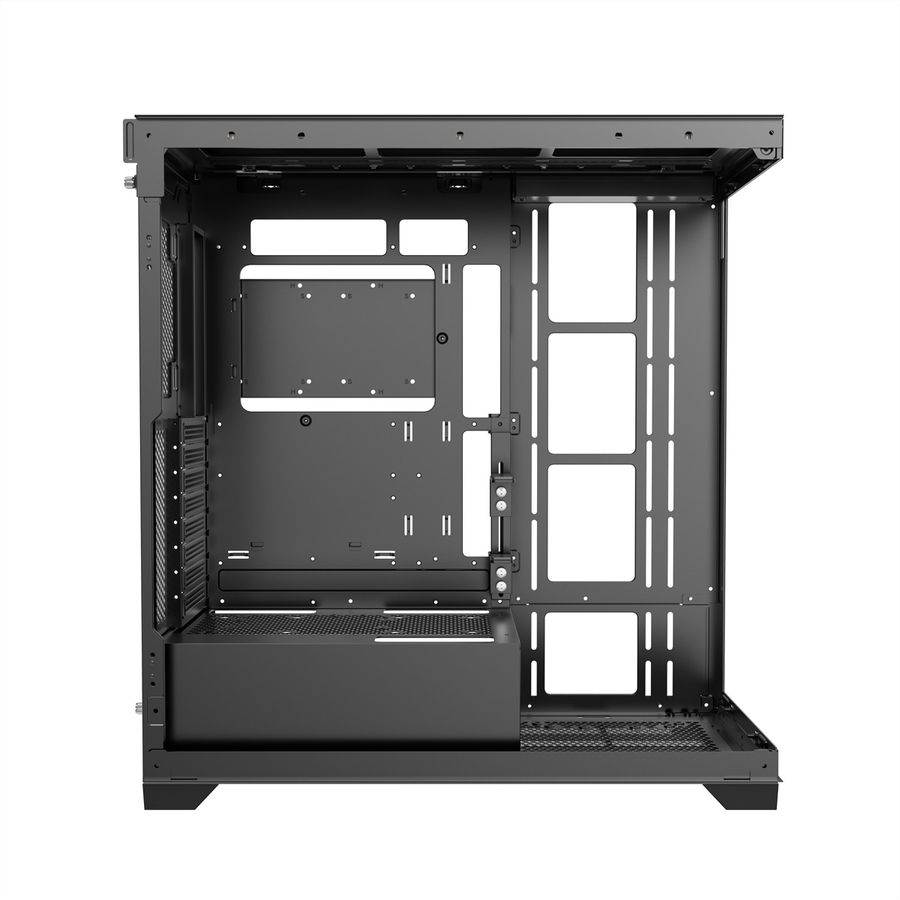 XILENCE Xilent Gleam X818.ARGB Gaming ATX PC noir, Tour RGB ATX Midi