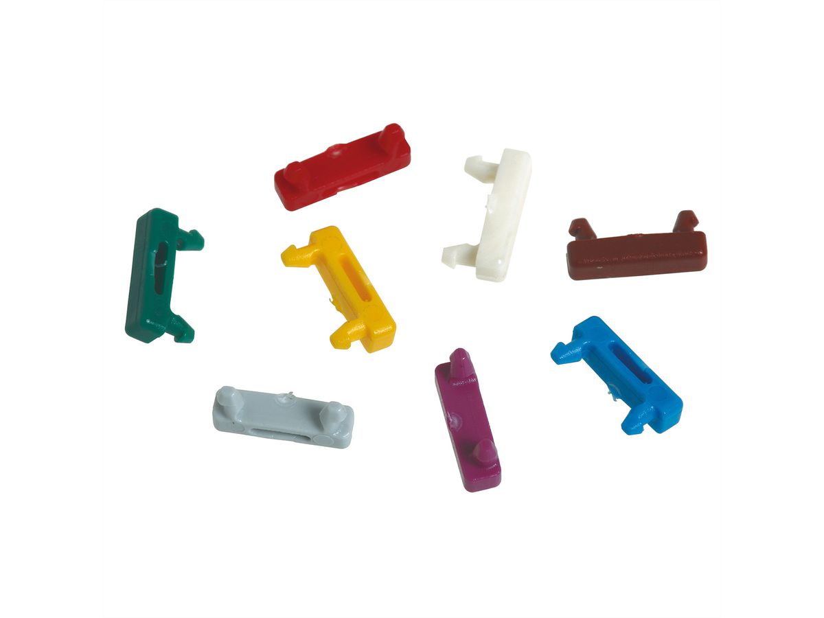 EasyLan DualBoot® LED Clip de marquage, 100 pièces, jaune