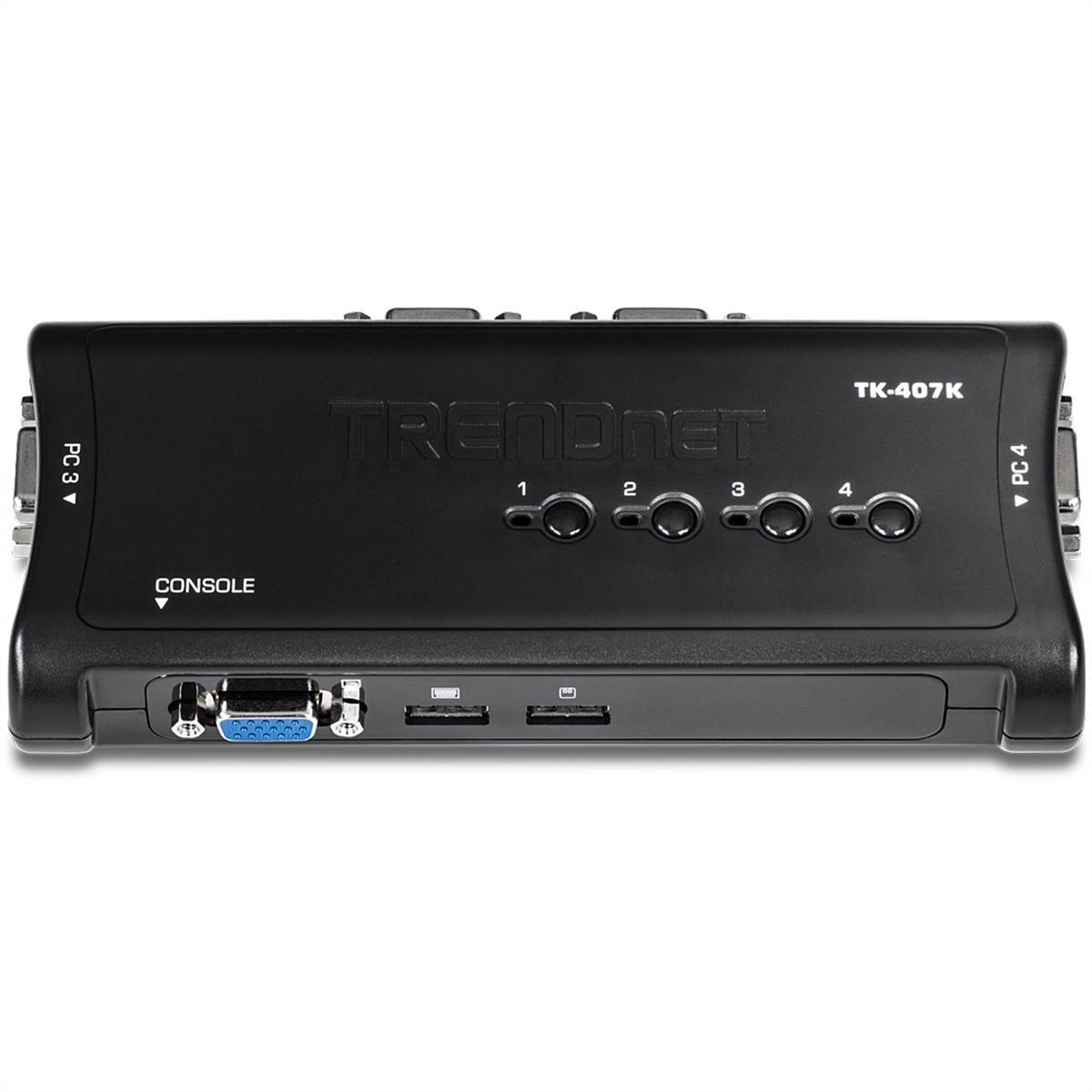 TRENDnet TK-407K Kit de Switch KVM à 4 ports USB