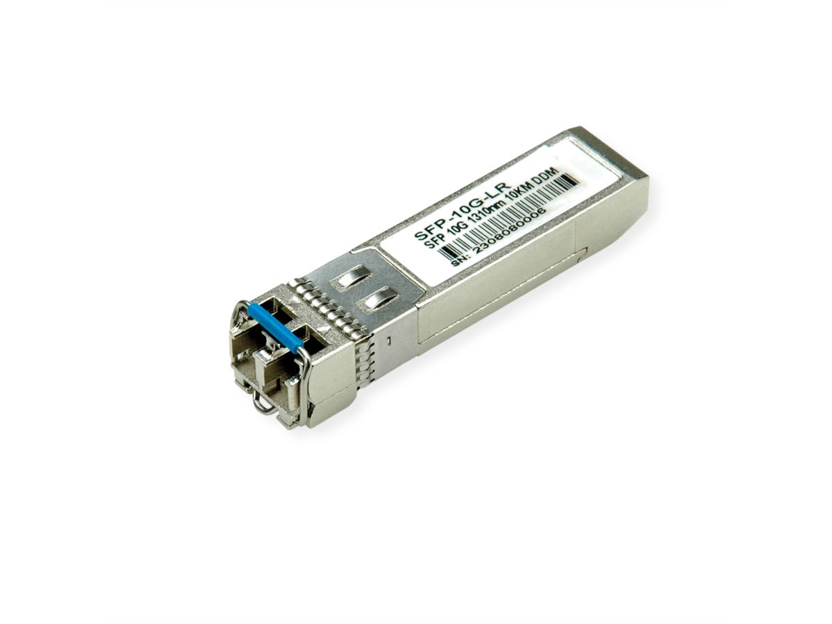 VALUE Module SFP+ (MiniGBIC) LR/LC, 10GbE, Single Mode 1310nm, max. 10km