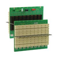 Carte-mère série CPCI SCHROFF, 3 U, 9 slots, System Slot Left, Single Star, avec RIO