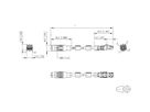 METZ CONNECT Câble Ethernet industriel M12-RJ45, codage D, 2 m