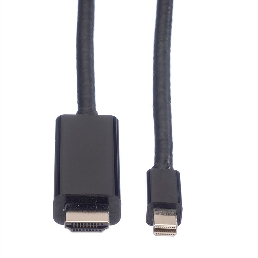 VALUE Mini DisplayPort Câble, Mini DP - UHDTV, M/M, noir, 3 m