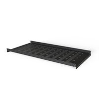 Étagère varistar SCHROFF, fixe, 75 kg, RAL 7021, 600W 1200D