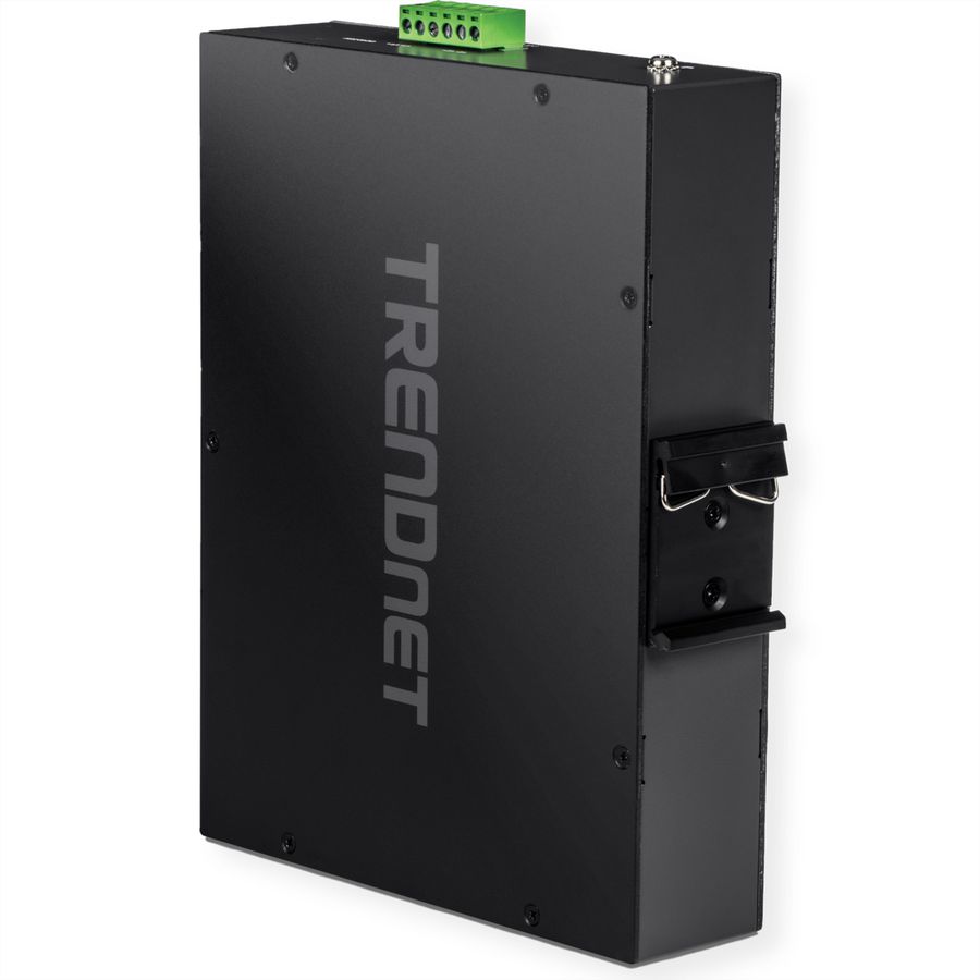 TRENDnet TI-PGM102 Switch Rail DIN industriel PoE+ Gigabit à 10 ports, -20° – 65°C
