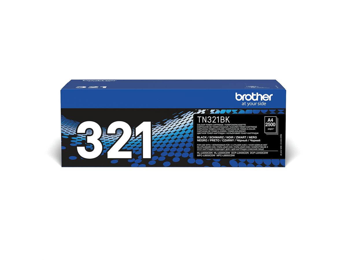 Brother TN-321BK Cartouche de toner Original Noir 1 pièce(s)
