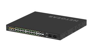 Netgear GSM4230UP Géré Gigabit Ethernet (10/100/1000) Connexion Ethernet, supportant l'alimentation via ce port (PoE) 1U Noir