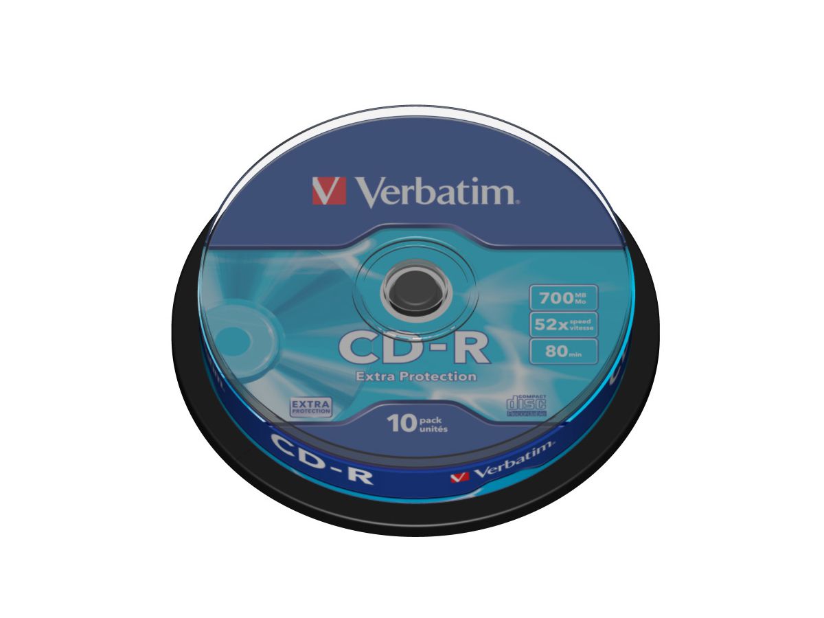 Verbatim CD-R Extra Protection CD-R 700Mo 10pièce(s)