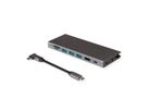 VALUE Station d'accueil USB type C, HDMI 4K60, 4x US3.2Gen1 (1x C + 3x A), 1x PD, 1x SD/TF, 1x RJ45, 1x 3.5mm