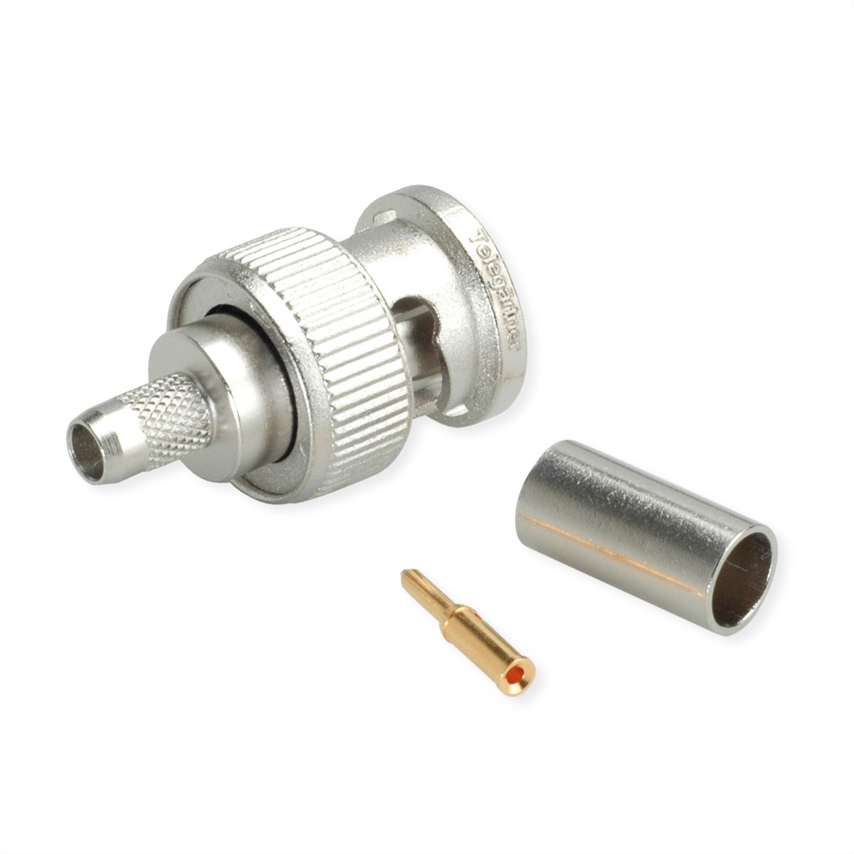 TELEGÄRTNER Connecteur à sertir BNC 50 Ohm, pour RG-58C/U Professionnel