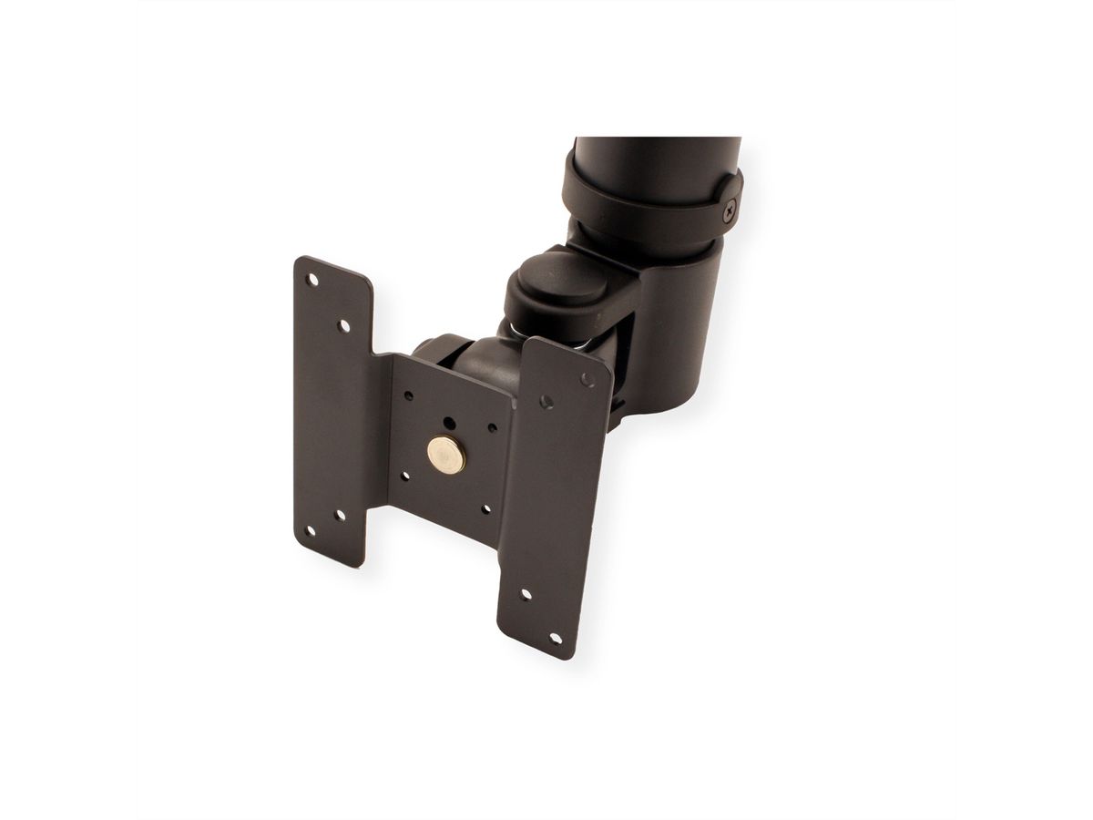 VALUE Bras pour écran LCD, montage au plafond, 3 axes, jusqu'à 20 kg