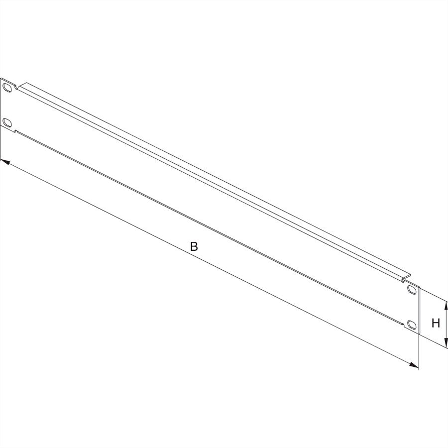 CONTEG Cache 19" RAL 9005, 1UH