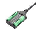 EXSYS EX-13003 Câble USB vers série 1S RS-232/422/485/TTL, bloc terminal, 1.0 m (chipset FTDI)