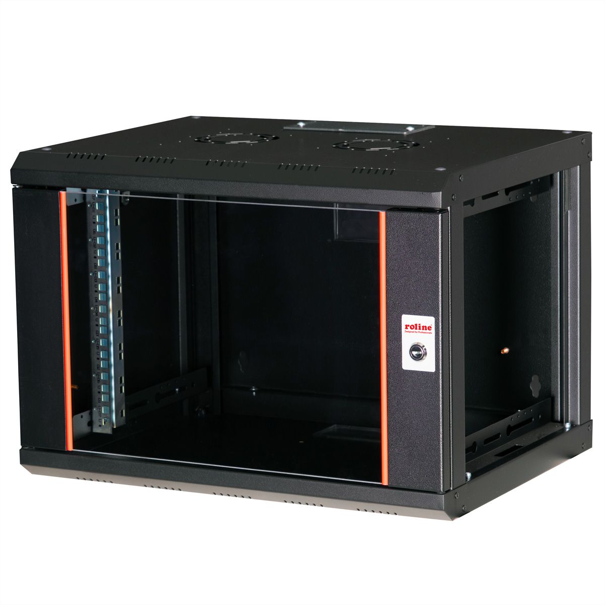 ROLINE 19" Boîtier mural Pro 7U, 600x450 LxP noir
