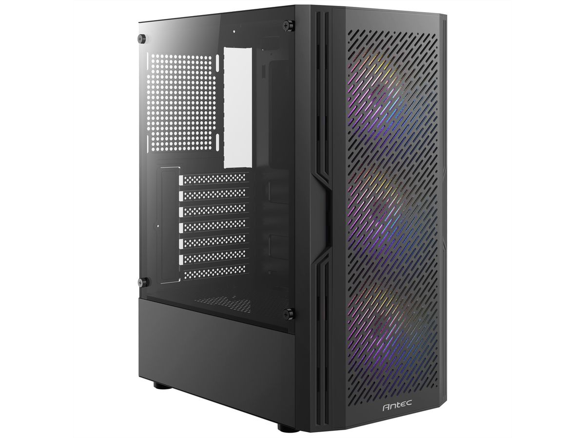 ANTEC AX20 Boîtier PC Midi Tower Gaming Noir ATX, noir