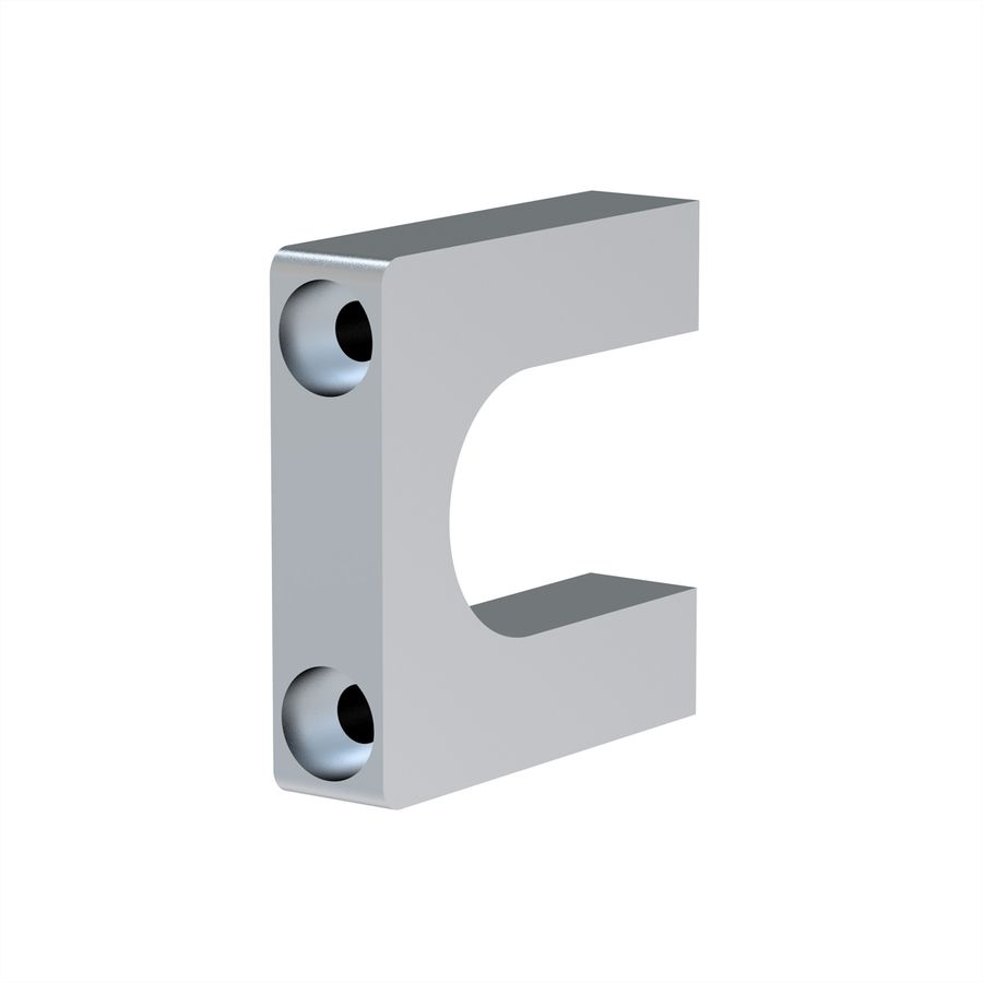SCHROFF MultipacPRO Poignée avant, en une pièce, largeur 10 mm, 1 U
