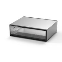 SCHROFF RatiopacPRO, coffret de bureau, blindage rétractable, garniture avant, 3 U, 84 HP, 375 mm