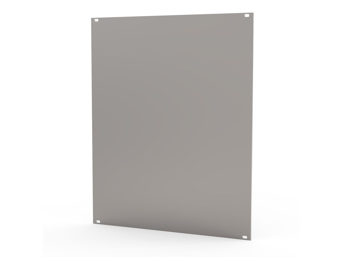 SCHROFF Face avant, non blindée, 6 U, 42 F, 2,5 mm, alu, anodisé, bords non traités