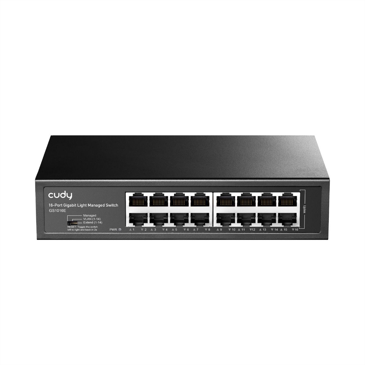 CUDY GS1016E Switch Gigabit Easy-Managed 16 ports
