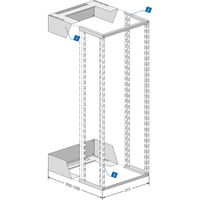 APRANET Rack mural 19", ouvert