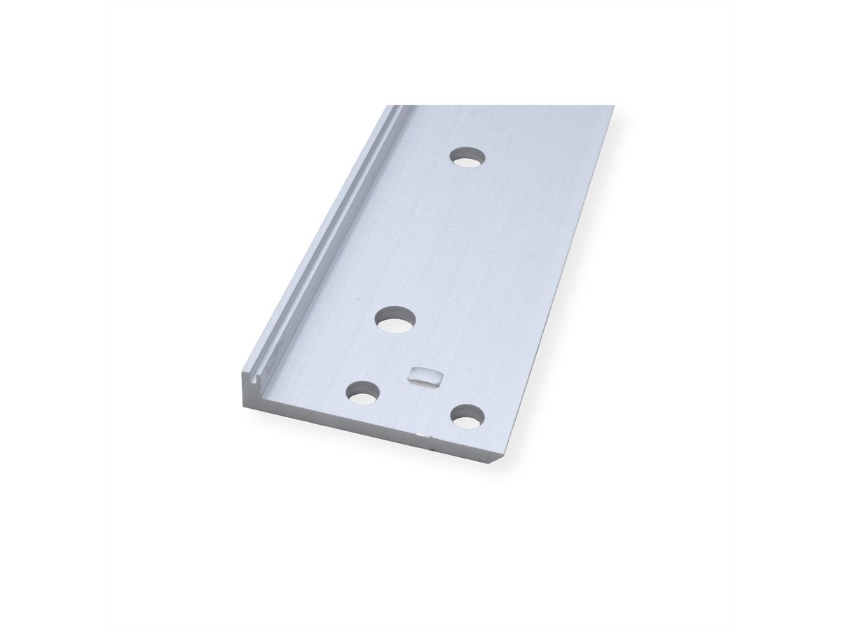Cornière arrière SCHROFF EuropacPRO pour joint CEM en acier inoxydable pour panneau latéral, 6 U