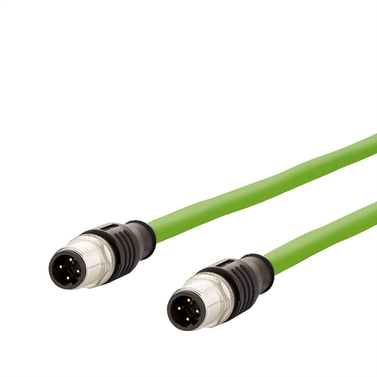 METZ CONNECT Câble Ethernet industriel M12, codage D, 10 m