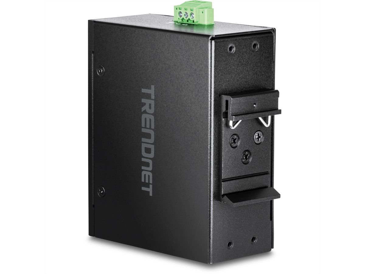 TRENDnet TI-ELC80 Mini switch industriel rail DIN, Fast Ethernet à 8 ports