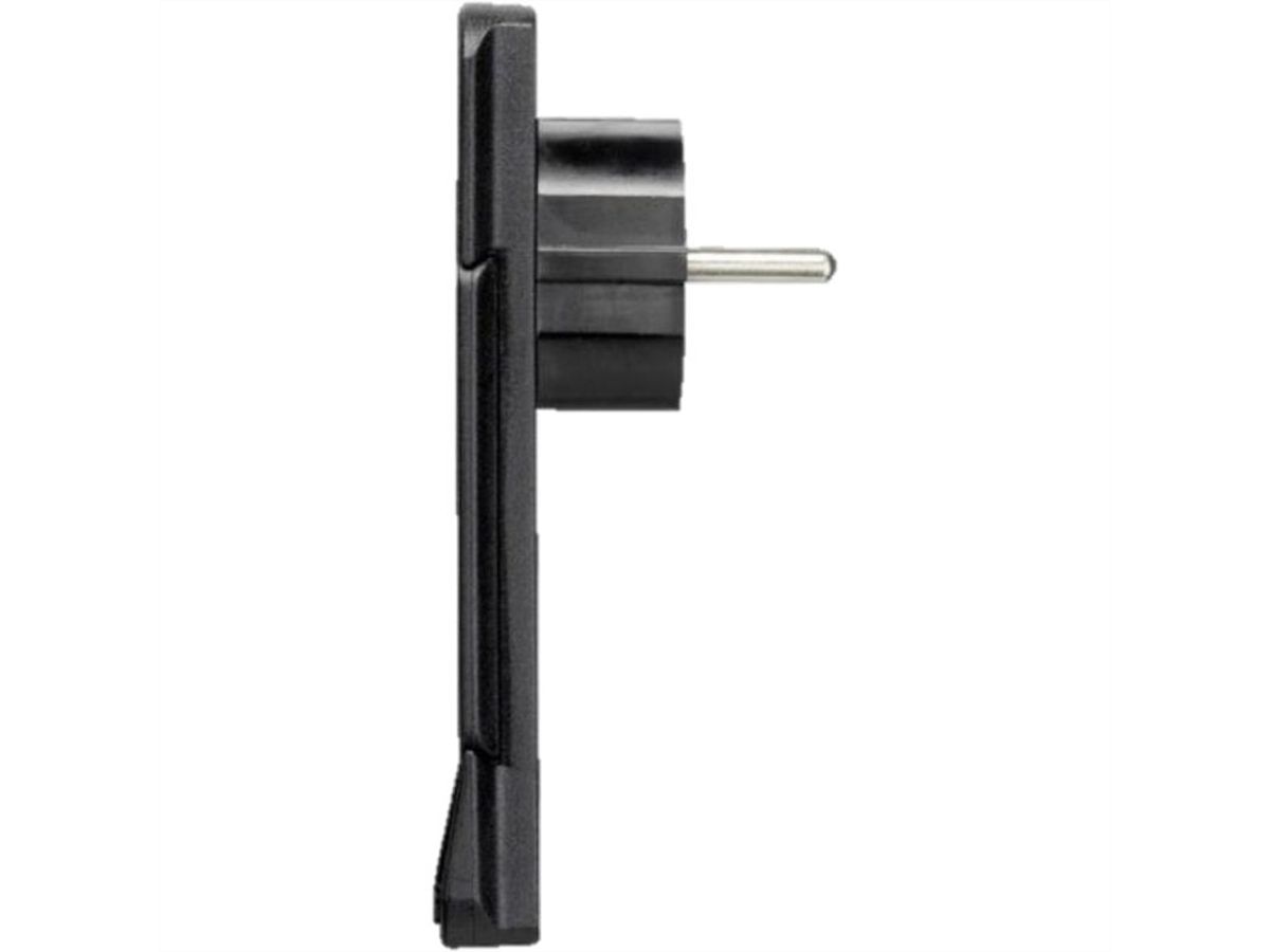 BACHMANN SMART PLUG Fiche de montage extra plate, noir