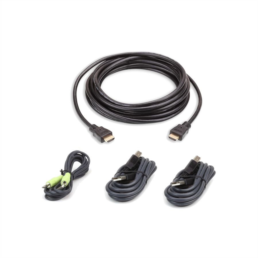 ATEN 2L-7D03UHX4 Kit de câbles KVM sécurisé HDMI USB