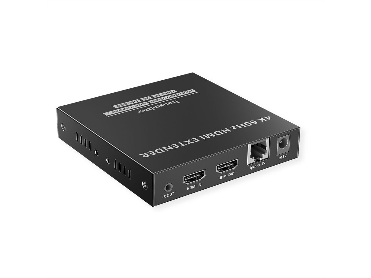 VALUE Prolongateur HDMI sur IP, IPCOLOR, 4K60Hz, 120 m