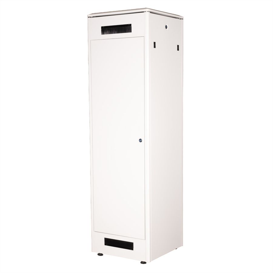 ROLINE 19" Baie réseau Pro 42U, 600x600 LxP Porte verre gris