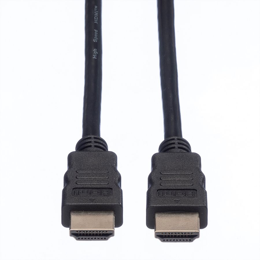 VALUE Câble HDMI Ultra HD avec Ethernet, 4K, M/M, noir, 2 m